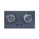 FABER FLEXIBLE CUT OUT GAS HOB FBIH-G752B520TGM BLACK 2 BURNERS 5.2KW 75CM