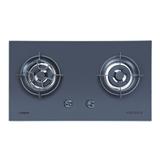 FABER FLEXIBLE CUT OUT GAS HOB FBIH-G902B520TGM BLACK 2 BURNERS 5.2KW 90CM
