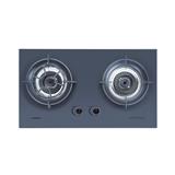 FABER FLEXIBLE CUT OUT GAS HOB FBIH-G752B430TGM BLACK 2 BURNERS 4.3KW 75CM