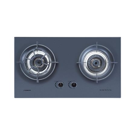 FABER FLEXIBLE CUT OUT GAS HOB FBIH-G752B430TGM BLACK 2 BURNERS 4.3KW 75CM
