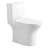 AKRON 1P TOILET WCO-737 WASHDOWN 68X36.5X74CM 10 INCH WHITE