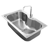 Built-in Sink 1B TECNOPLUS TNP 8050 S STAINLESS SS [EXCLUSIVE FROM HOMEPRO THAILAND]