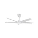 FIERO CEILING FAN FREYA LED 48 INCH 5 BLADE MATTE WHITE