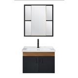 CABANA COUNTER WASHBASIN SET CBF66413 + CBMC66413 BLACK