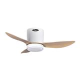 FIERO CEILING FAN JULIET LED 36 INCH 3 BLADE PINE WOOD