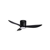 FIERO CEILING FAN JULIET LED 46 INCH 3 BLADE MATTE BLACK