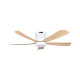 FIERO CEILING FAN MARTIN LED 48 INCH 5 BLADE PINE WOOD