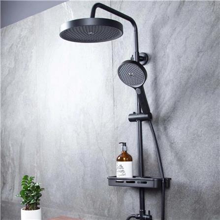 RASLAND RAIN SHOWER RA SUPREME-BLACK