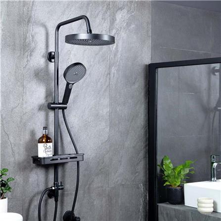 RASLAND RAIN SHOWER RA SUPREME-BLACK
