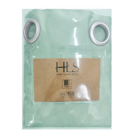 HOME LIVING STYLE CURTAIN EYELET QUARRY UV 150X220CM GREEN