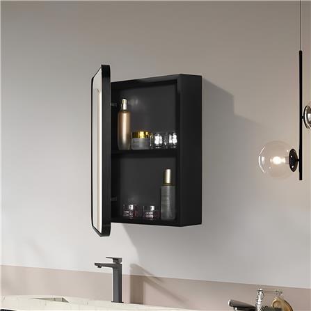 GLOREX MIRROR CABINET MB4560BLACK 45CM