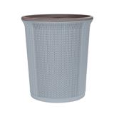 ROUND DUSTBIN ACCO MARTHA 10L GRAY [EXCLUSIVE FROM HOMEPRO THAILAND]