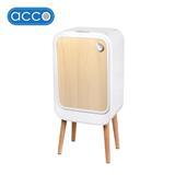 SMART DUSTBIN WITH WOOD LEGS ACCO 20L WHITE OAK [EXCLUSIVE FROM HOMEPRO THAILAND]