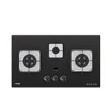 LIVINOX FLEXIBLE GAS HOB LGH-688T 3B-FG 3BURNER 5.5KW 88CM