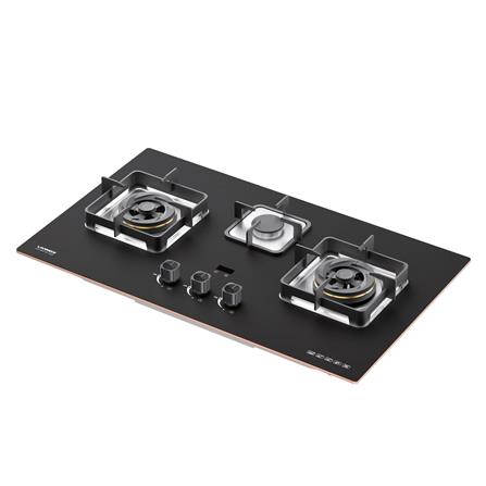 LIVINOX FLEXIBLE GAS HOB LGH-688T 3B-FG 3BURNER 5.5KW 88CM