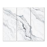 GEOMETRA PVC MARBLE SHEET SET 360X280X0.3CM 3D-7A7B7C NEW GREY 10M2