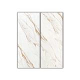 GEOMETRA PVC MARBLE SHEET SET 240X280X0.3CM 3D-2A2B GOLD LINE MARBLE 6.72M2
