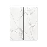 GEOMETRA PVC MARBLE SHEET SET 240X280X0.3CM 3D-1A1B WHITE SILIMAR 6.72M2