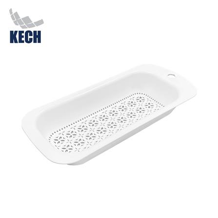 SINK VEGETABLE WASHING BASKET KECH WHITE