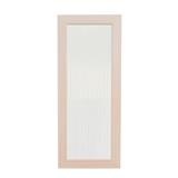 SINGLE CABINET/WARDROBE DOOR FURDINI KEEPER 39.7X94.8CM PINE OAK/RIBBED GLASS [EXCLUSIVE FROM HOMEPRO THAILAND]