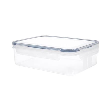 FOOD CONTAINER KECH X DOUBLE LOCK 9215 2.4L WHITE/DARK BLUE