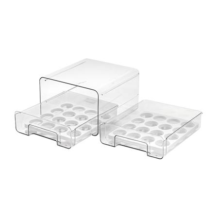 2-TIER EGG DRAWER BOX (32-EGG) KECH FROSTY [EXCLUSIVE FROM HOMEPRO THAILAND]