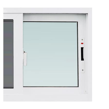 ALUMINUM SLIDING WINDOW WITH SCREEN S-S AZLE 80X50CM WHITE [EXCLUSIVE FROM HOMEPRO THAILAND]