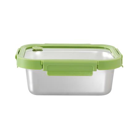 STAINLESS STEEL FOOD CONTAINER KECH SHINEE 1.25L GREEN