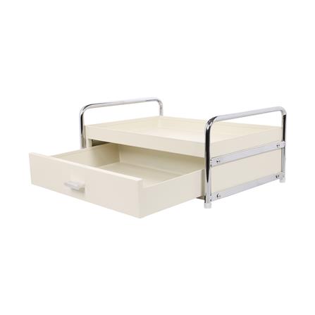 1-TIER CONDIMENT RACK WITH DRAWER KECH CREAMY 32.5X23.5X16CM CREAM [EXCLUSIVE FROM HOMEPRO THAILAND]