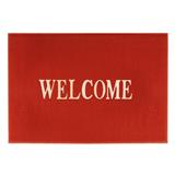 HLS DUST MAT WELCOME 120X180 RED [EXCLUSIVE FROM HOMEPRO THAILAND]