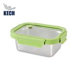 STAINLESS STEEL FOOD CONTAINER KECH SHINEE 0.8L GREEN