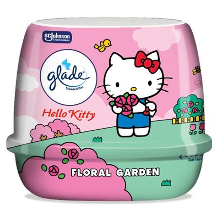 GLADE HELLO KITTY SCENTED GEL180G FLORAL