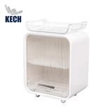 2-TIER PLASTIC DISH DRYING RACK WITH DRIP TRAY KECH WATERY [EXCLUSIVE FROM HOMEPRO THAILAND]