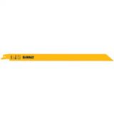 DEWALT 12" RECIPROCATING SAW BLADE (METAL) [18TPI] 5PCS/PACK DW4822
