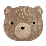 HOME LIVING STYLE CARPET LITTLE-BEAR 90X100CM BROWN