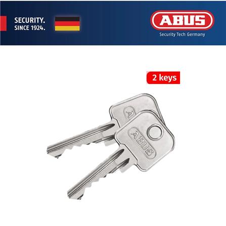 (ONLINE) ABUS 50MM TITALIUM ALUMINIUM PADLOCK WITH 2 KEYS 83AL/50 ORANGE