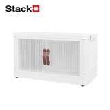 STORAGE BOX WITH HINGED DOORS STACKO CLOUD SIZE L 65X40X37CM WHITE [EXCLUSIVE FROM HOMEPRO THAILAND]