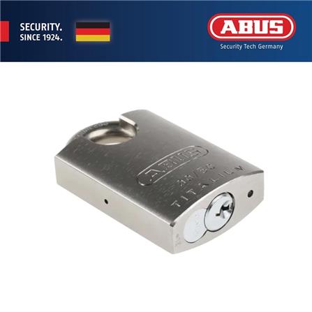 (ONLINE) ABUS 50MM CLOSED SHACKLE TITALIUM PADLOCK WITH 2 KEYS 90RK/50