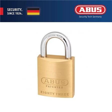 (ONLINE) ABUS 45MM SOLID BRASS PADLOCK WITH 2 KEYS 83/45