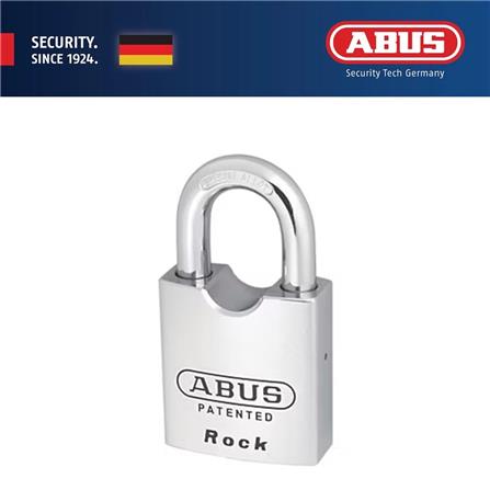 (ONLINE) ABUS 55MM THE ROCK HARDENED STEEL PADLOCK WITH 2 KEYS  83/55