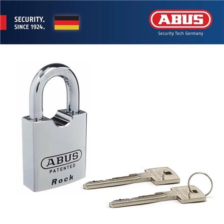 (ONLINE) ABUS 55MM THE ROCK HARDENED STEEL PADLOCK WITH 2 KEYS  83/55