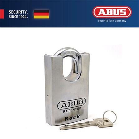 (ONLINE) ABUS 55MM THE ROCK CLOSED SHACKLE HARDENED STEEL PADLOCK W/2KEYS 83CS/55