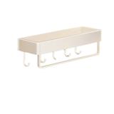 COSSY+ BATH RACK WITH HOOK CP-YSLC4169NYB 30CM CREAM WHITE