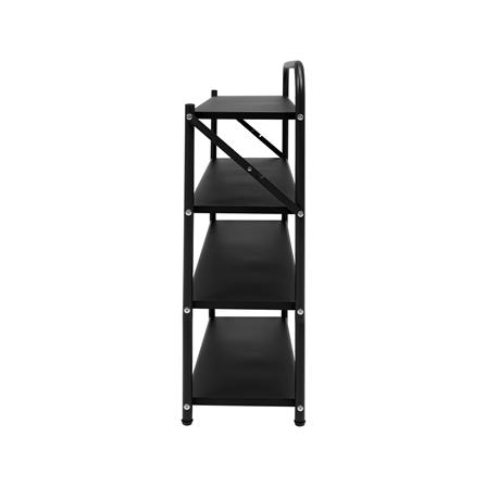 4-TIER SHOE RACK STACKO BRISK 70X23X70.5CM BLACK [EXCLUSIVE FROM HOMEPRO THAILAND]