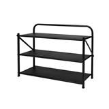 3-TIER SHOE RACK STACKO BRISK 70X23X51CM BLACK [EXCLUSIVE FROM HOMEPRO THAILAND]
