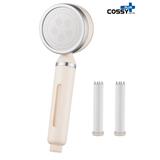 COSSY PLUS HAND SHOWER CP-DC-W CHLORINE REMOVAL WITH 3 FILTER WHITE