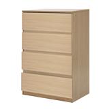 CHEST OF 4 DRAWERS FURDINI PROGRET 59CM OAK [EXCLUSIVE FROM HOMEPRO THAILAND]