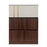 CHEST OF 3 DRAWERS FURDINI ATLANTA 60CM ACACIA/GREY [EXCLUSIVE FROM HOMEPRO THAILAND]