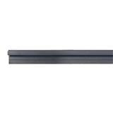 GEOMETRA I PROFILE FOR 8MM PANEL 289CMx1.9CM BLACK