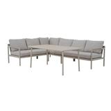 5-SEAT PATIO SET SPRING CAVAN GREY [EXCLUSIVE FROM HOMEPRO THAILAND]